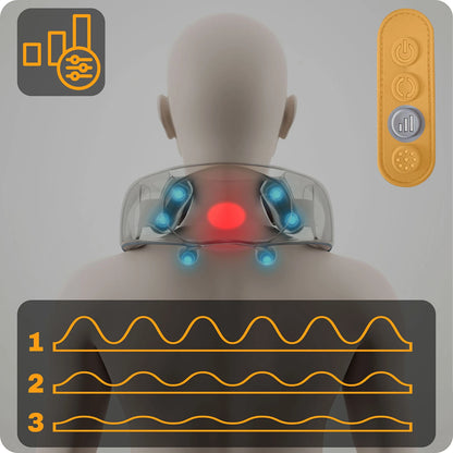 Bezprzewodowy Masażer Shiatsu